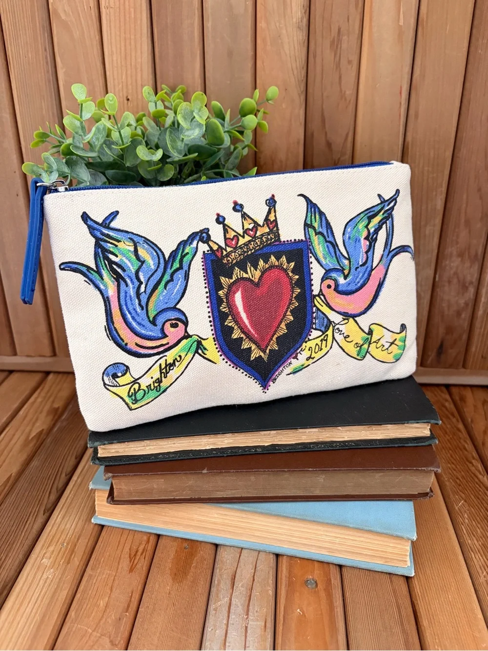 Brighton canvas cosmetic